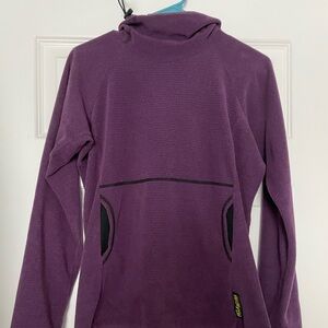 Melanzana Microgrid Pullover Medium (fits like a small) Purple Women’s